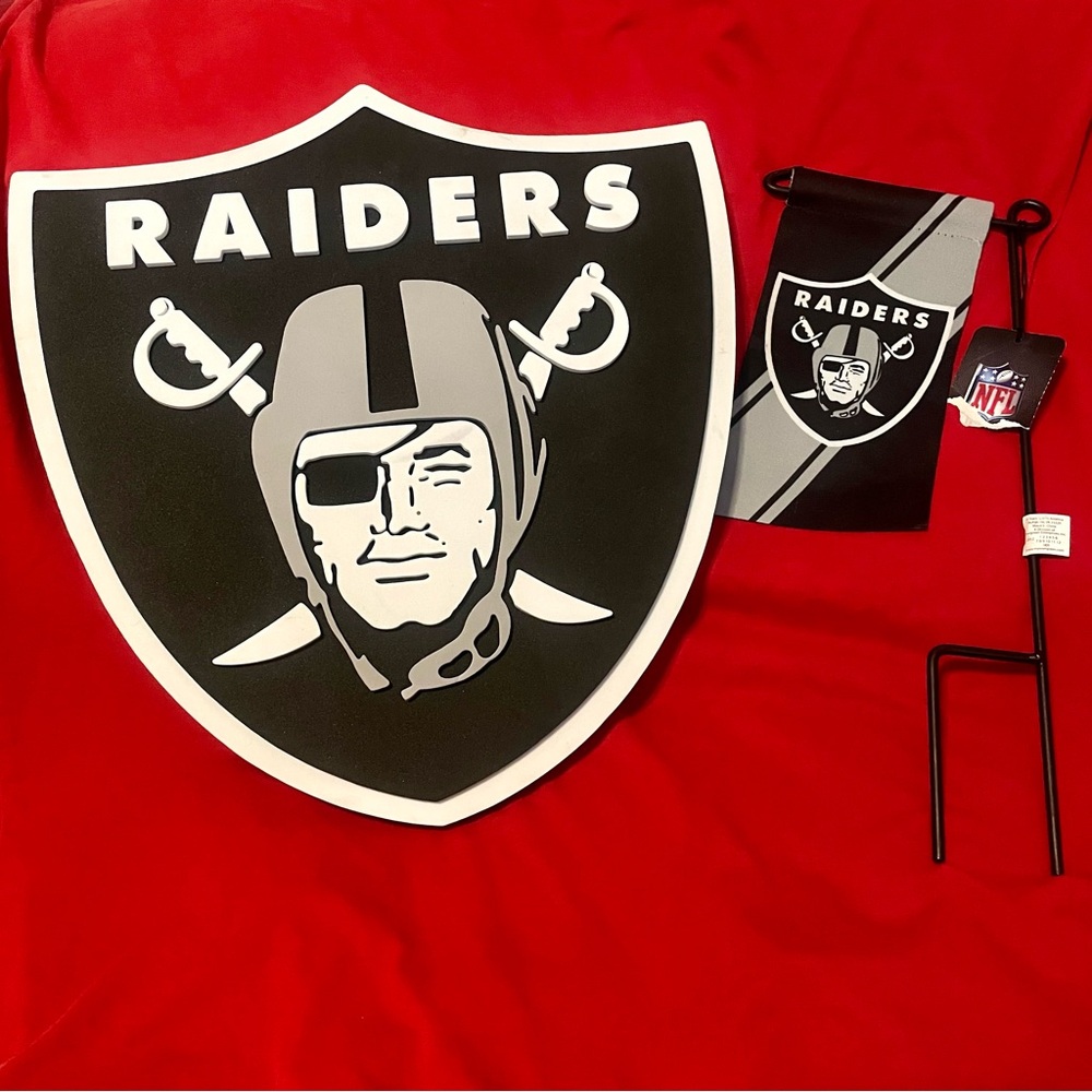 NFL Las Vegas Raiders Foam 3D Team Logo